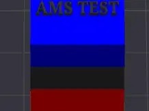 AMS Color Calibration Cube – Weiß/Rot/Schwarz/Blau
