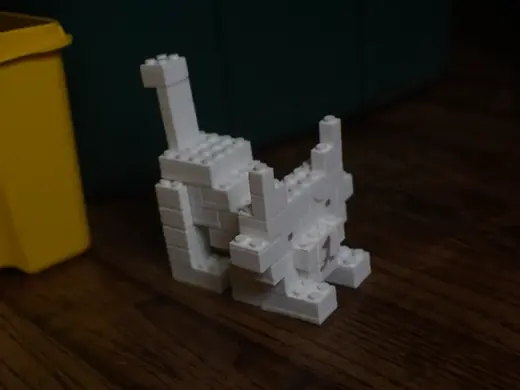 Legos cat set. With instructions