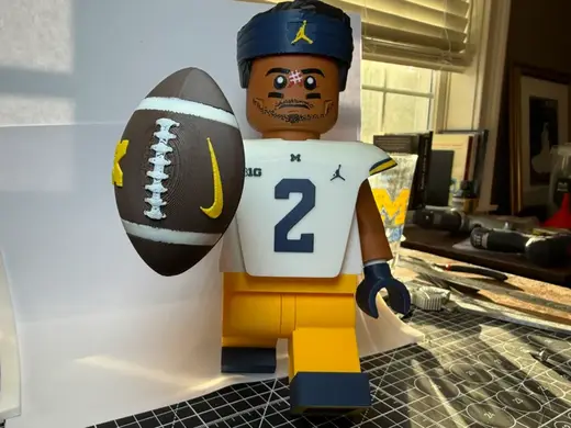 Michigan Wolverine Football Player - Blake Corum