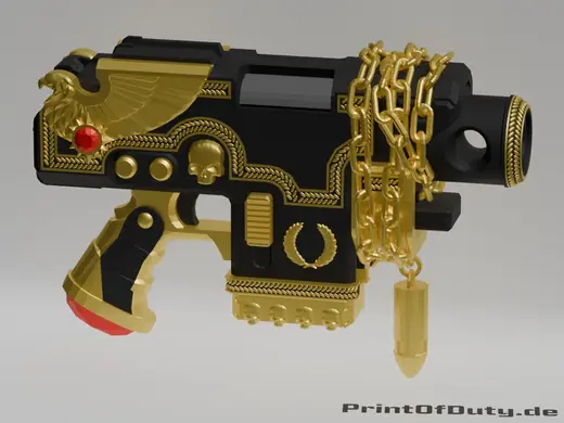 WH 40K - OPHELIAN RELIC BOLTER BOLTERGUN - FAN ART