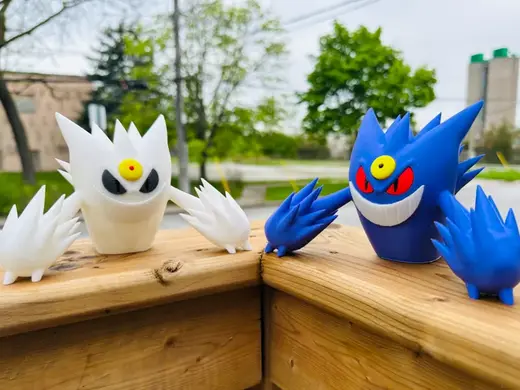 Mega Gengar – Multi-Part Model (No AMS Required)