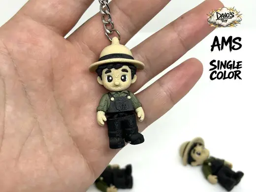 Mini Flexi Farmer - AMS/Single color - Dano's toy