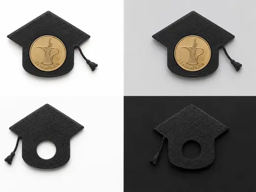 Graduate Hate with Emirati Dirham