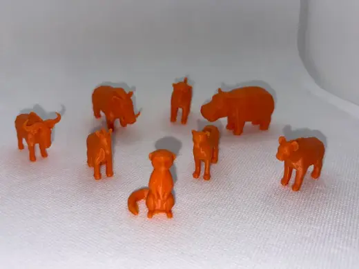 African Safari Collection – Low Poly Mini Animals