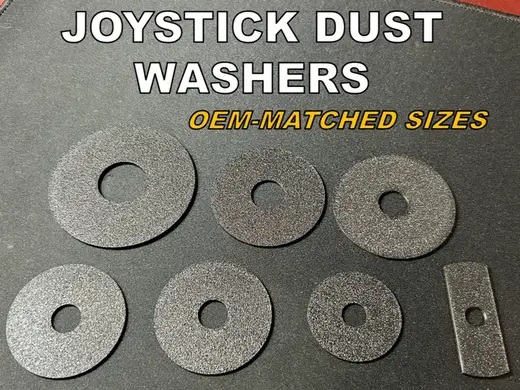 Joystick Dust Washers - Full Catalogue of Sizes