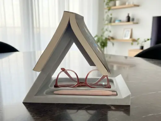 Modern Book Stand Minimalistic Book Holder