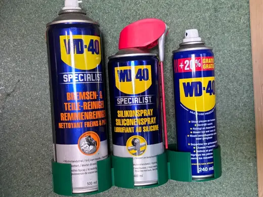 3x Aerosol can holder 68mm - Quick print