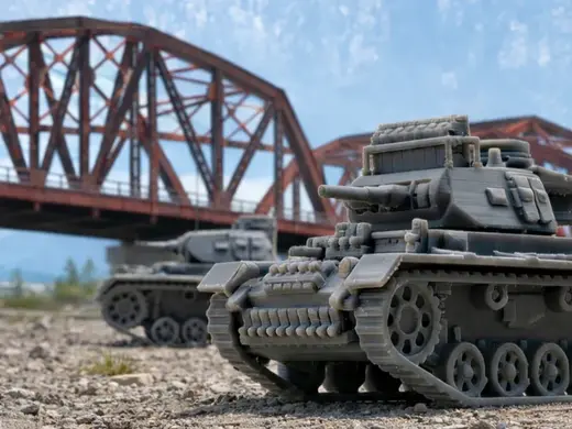 Panzer III Ausf.E - 三號坦克E型 - 1/72 Scale
