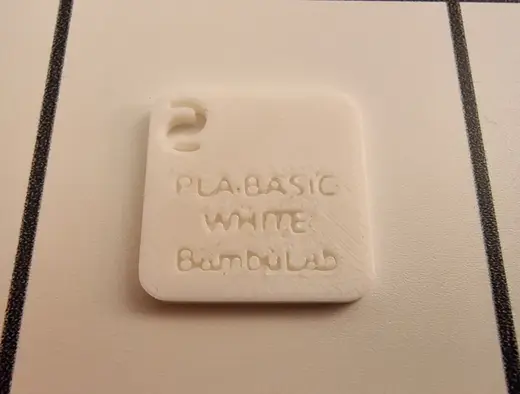 BambuLab Compatible Custom Filament Swatch
