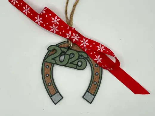 Lucky Petal Christmas Ornament