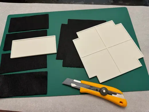 Felt Templates for Nokbox by Noktious