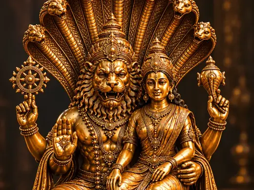Sri Lakshmi Narasimha Swami Idol
