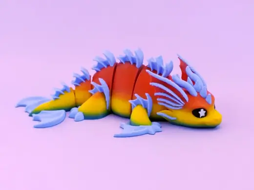 Amphibious Flexi Dragon – Where Sea Meets Land