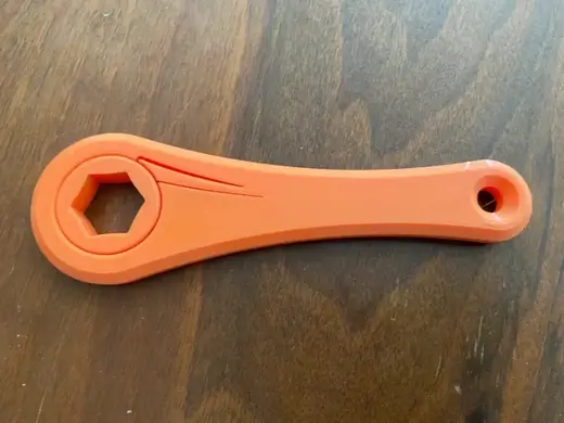 Ratchet wrench 17 mm