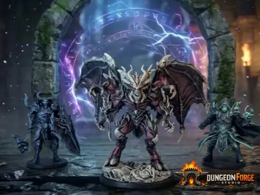 D&D miniature - Abyss Demon Lord | Shadow Legion