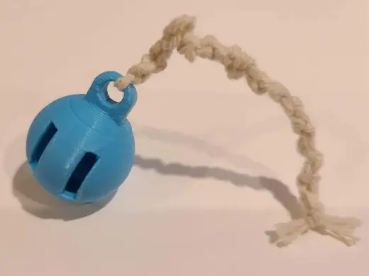 Bead in ball "Stringball" Cat Toy (Print-in-Place)