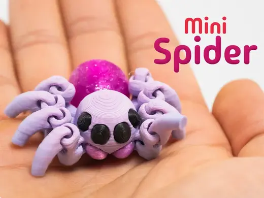 Mini Spider – Articulated & Keychain