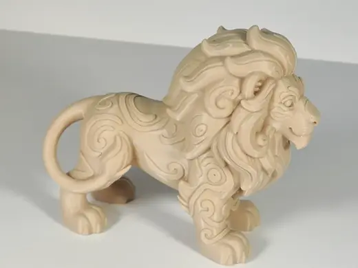Majestic Swirl Lion