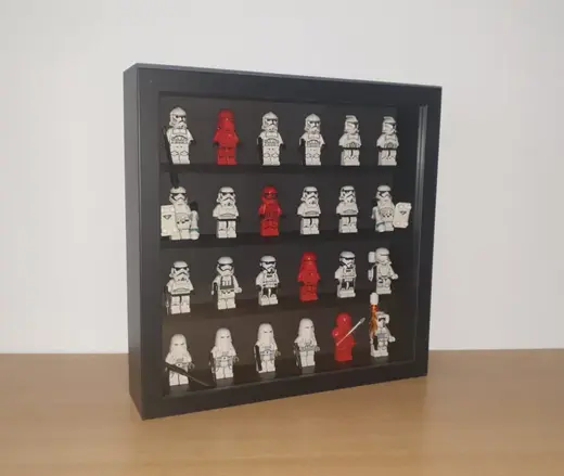 Brick Minifigures Inlay for IKEA Sannahed 25x25