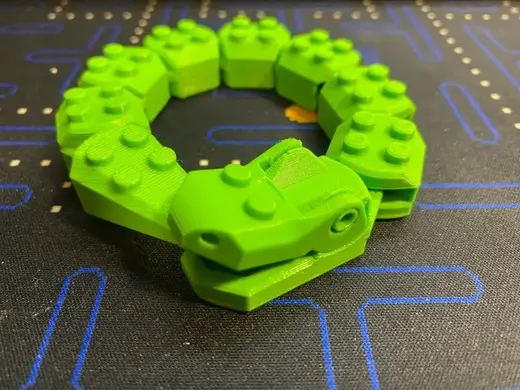Brick-Flexi-Conda Remixed for AMS or single color + magnets for fridge