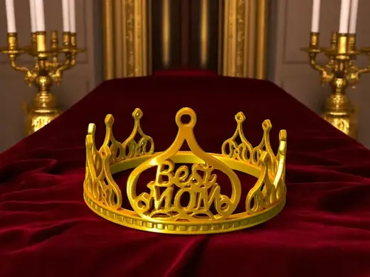 Crown of “Best Mom”