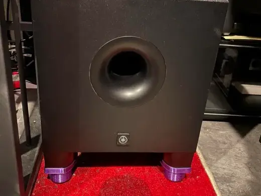 Yamaha HS8s Subwoofer Isolation Pad with squash