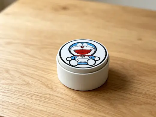 哆啦A梦按压玩具-多色一盘打印-咔哒点击器可活动解压玩具