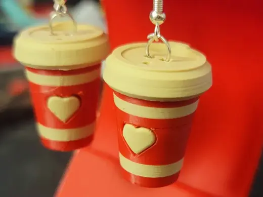 Disposable Coffee Cup Valentines