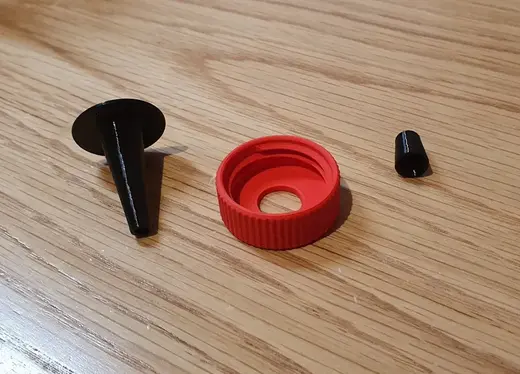Standard PET bottle nozzle, 3DJake IPA Isopropanol