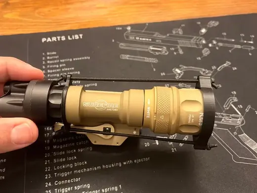 Lens cover surefire m-952