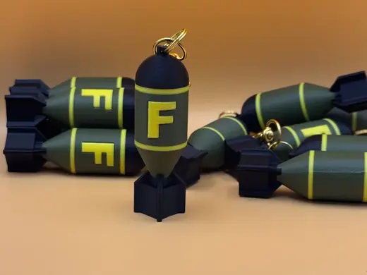 F Bomb Keychain - Free to sell