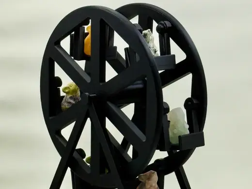 Crystal Mineral Carving/Sphere Ferris wheel