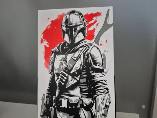 Mandalorian - Star Wars - Hueforge