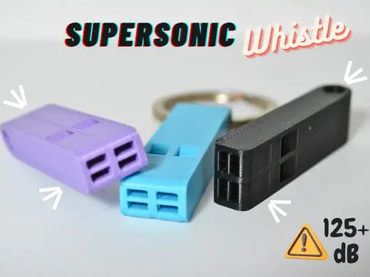 Supersonic Whistle – Loud, Made to Be Heard