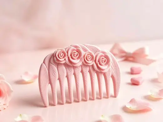 玫瑰梳子