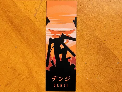 Denji Chainsaw Man Bookmark - 4 Colours