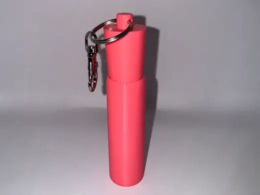 Highlighter Chapstick Holder Keychain