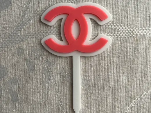 Chanel Cake / Cupcake Topper