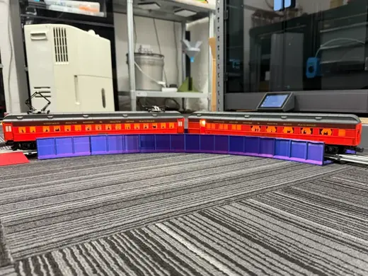 O-Gauge Curved Girder Bridge System