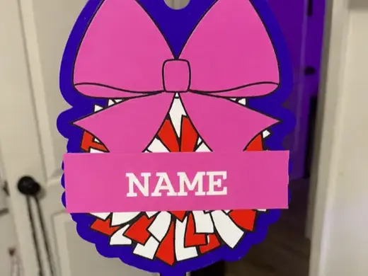Customizable Cheer Spirit Stick
