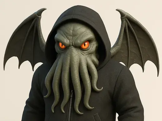 Lovecraft Urban Hooded Cthulhu Monster
