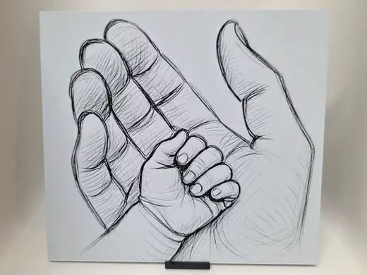 Baby Hand Hueforge
