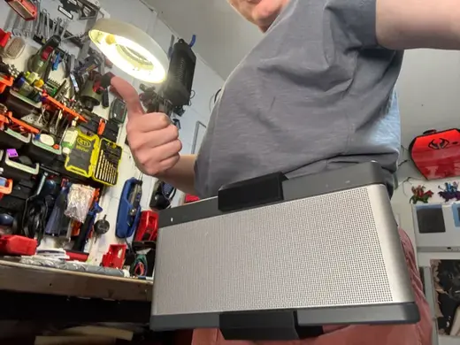 Bose SoundLink Mini 3 iii Belt Clip Mount Mod