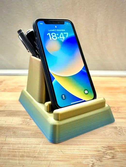 Phone Stand & Pen Holder - IKEA-Inspired Organizer