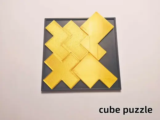 【烧脑】反直觉拼图 cube puzzle