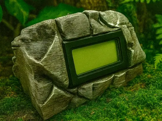 Thermometer Case - Stone - Eckig