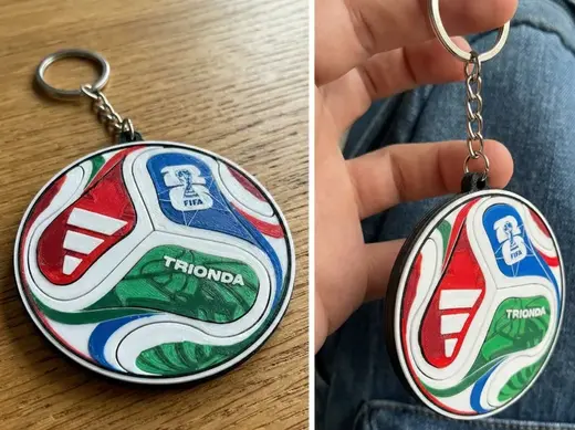 Chaveiro da Bola da Copa do Mundo 2026: Trionda