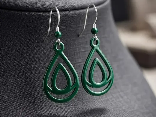 Orecchini "Drop of Nature" - Design Minimalista