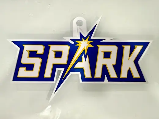 OKC Spark Oversize Chain Logo