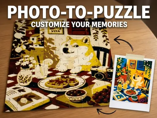 Meme Doge Puzzle - 99 pieces, 4 filaments
